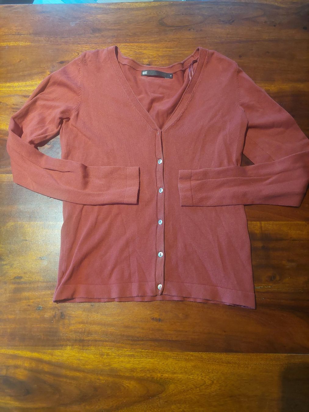 We Giacche: WE Strickjacke  Altrot / Dunkelrot Grösse S – Nuovo (secondo la descrizione) da Beckenried venduto da Havacola 4