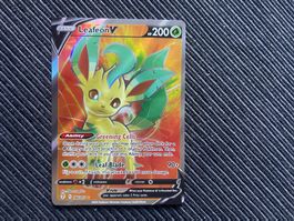 Pokemon Leafeon V Fullart Evolving Skies near Mint