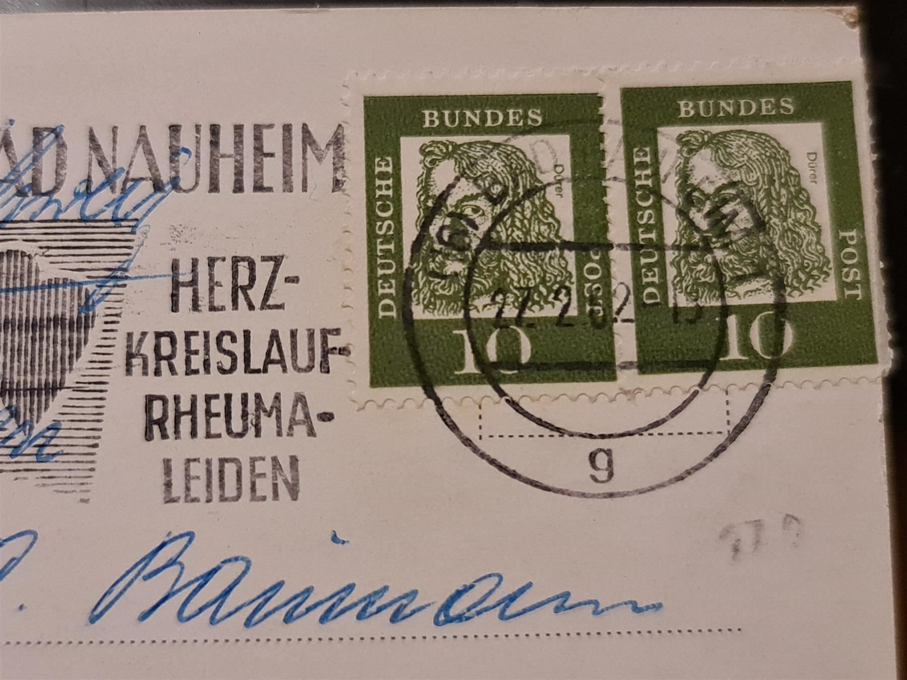 Cartoline postali: Ansichtskarte Bad Nauheim – Usato da Dintikon venduto da Vexi 1
