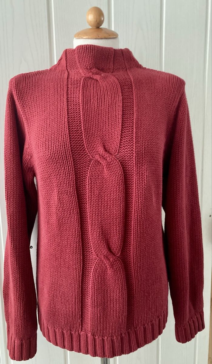 S.Oliver Maglioni & Felpe: s.Oliver Strickpullover, Gr. 38, Bordeaux, Top Zustand! – Usato da Stetten AG venduto da Hanya