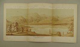 PANORAMA, ANSICHT DER GISWYLER BERGE BEI SACHSELN, 1875