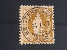 1882.72A mit VOLLSTEMPEL MEISTERSCHWANDEN