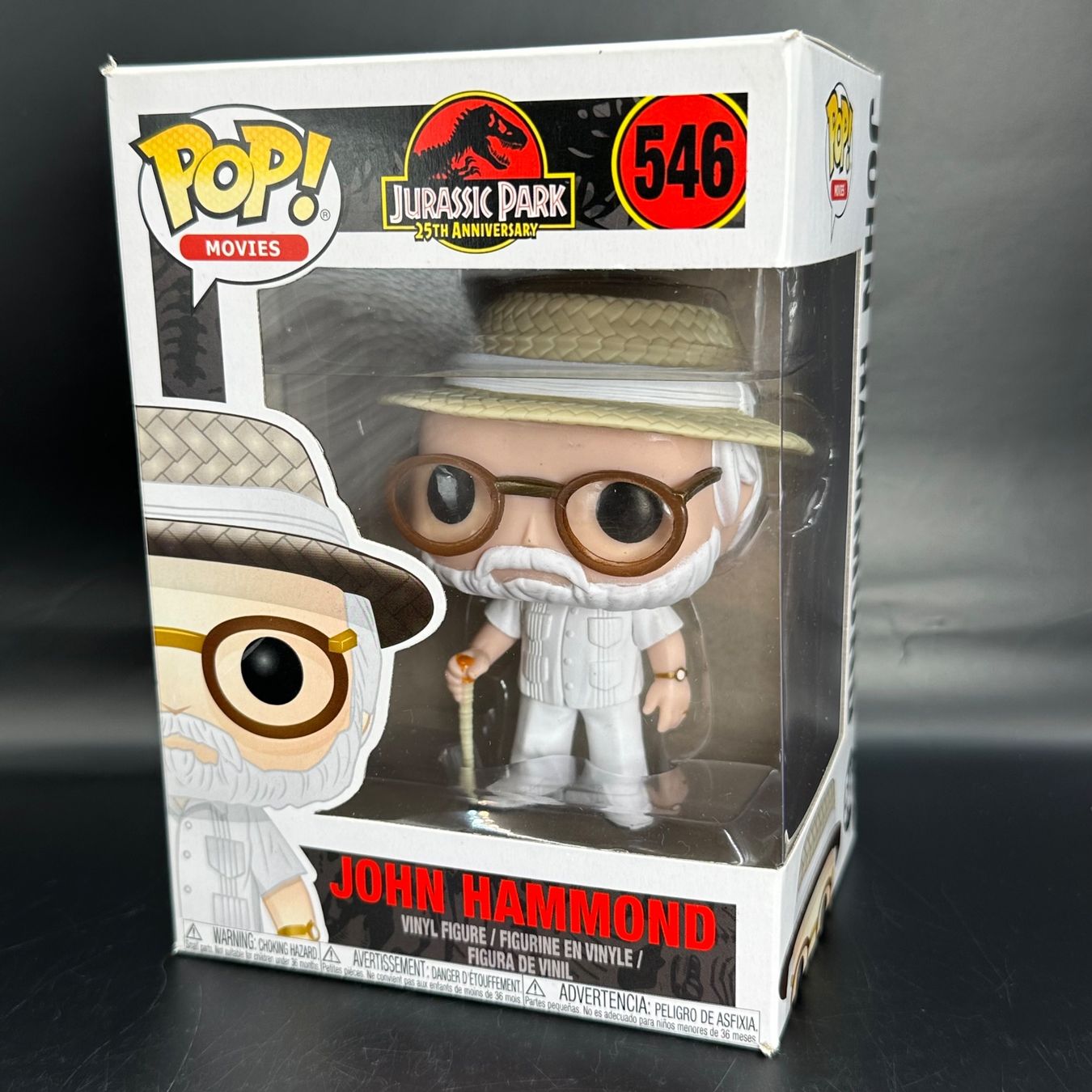 Funko Statuette: Funko Pop Jurassic Park John Hammond 546 – Usato da Düdingen venduto da Nerdworld