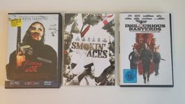 Set 3DVD USA Action Quentin Tarantino Brad Pitt +Smokin Aces