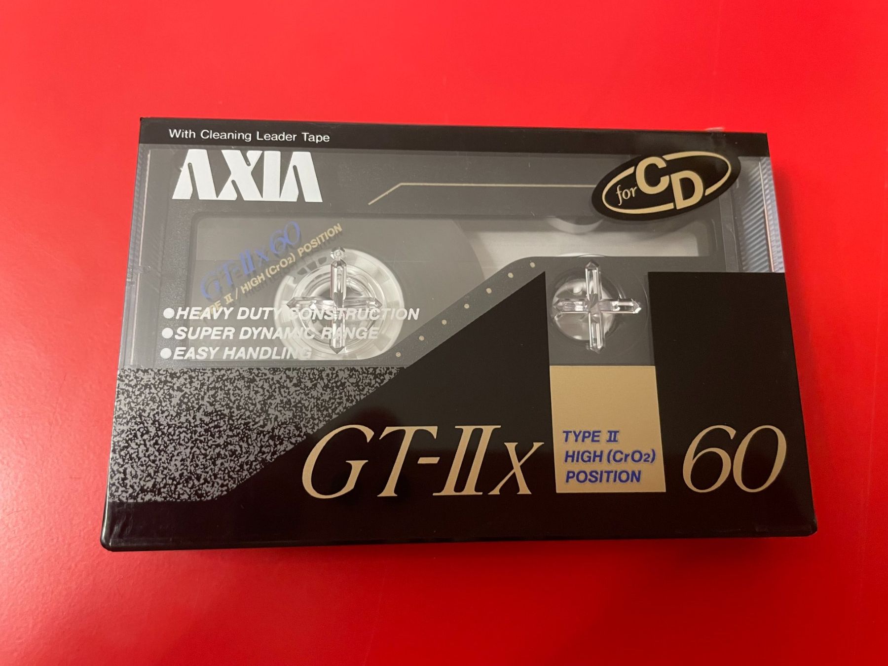 Musicassette: AXIA GT-IIx 60 Type II Chrom NAVIGATOR Originalzustand! – Nuovo e nell'imballaggio originale da Weinfelden venduto da s6o7p8h2