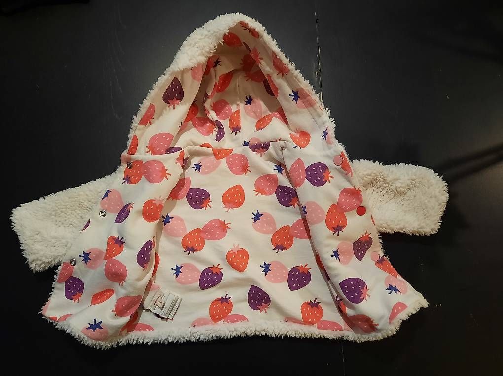 Jacken & Mäntel: Veste moumoute 1 an reversible Catimini – Gebraucht aus Vevey von gui_9x5l 1