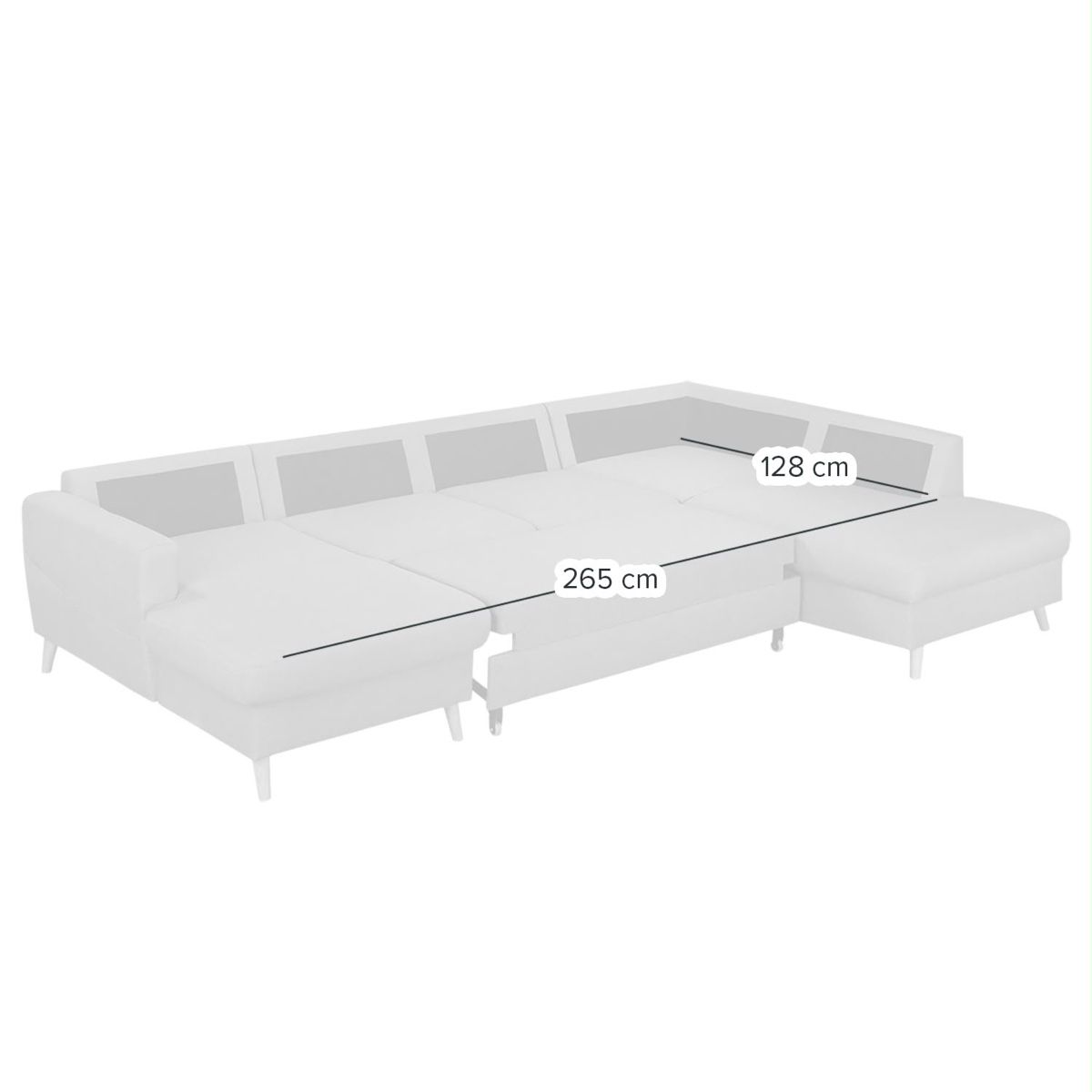 Sofas: Anthrazitfarbenes Ecksofa mit Schlaffunktion – Gebraucht aus Rüti ZH von Darline29 4