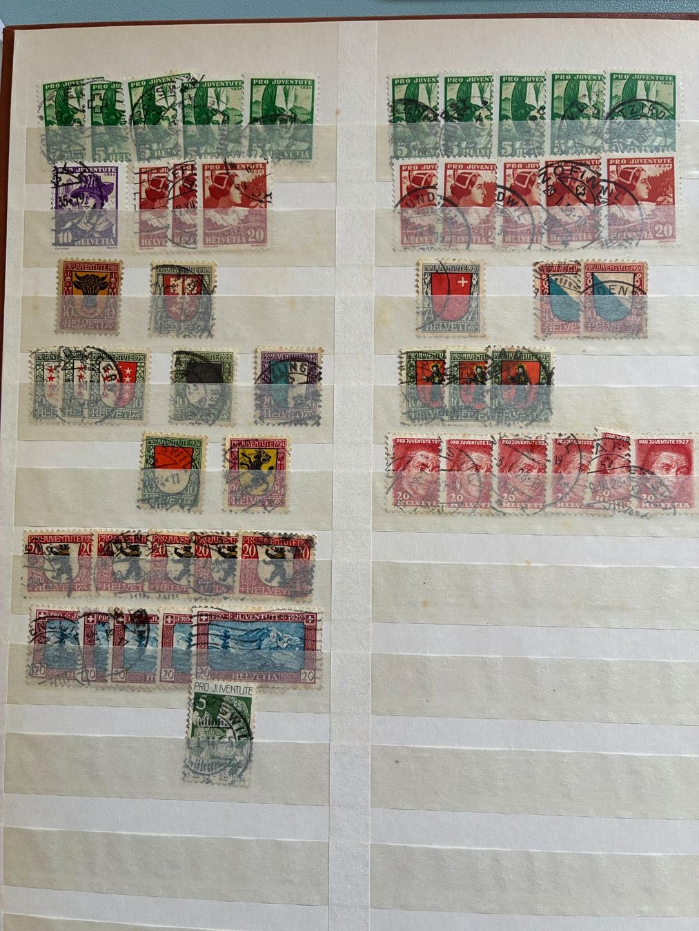 Tutti i francobolli: Sammlung Pro Juventute – Usato da Eggersriet venduto da stamp303 1