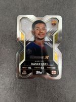 Topps Chrome X Marcus Rashford Futbolkarte CX4 neuwertig 48