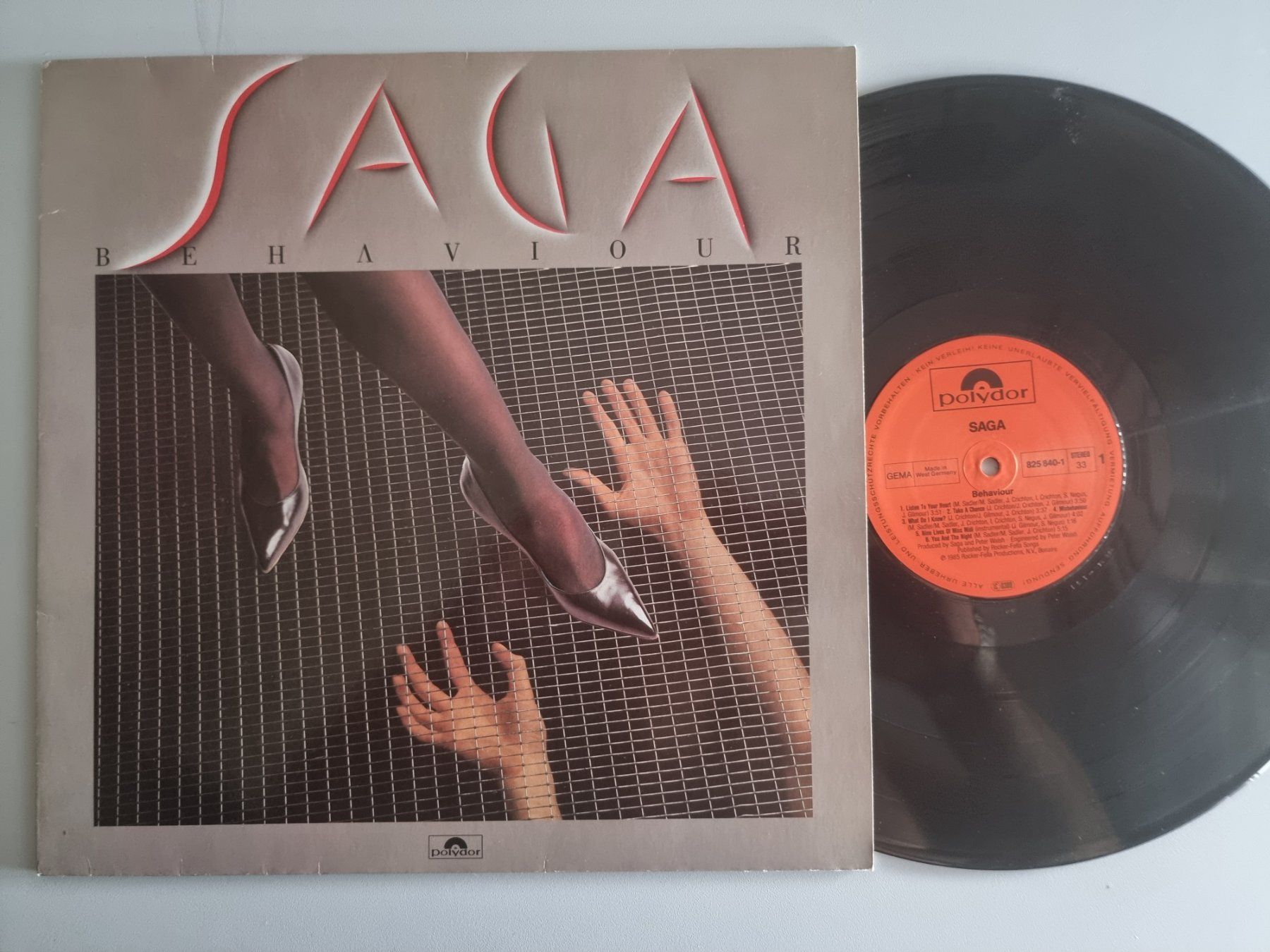 Dischi in vinile: LP Saga – Behaviour – Usato da Schaffhausen venduto da Kellerrassel