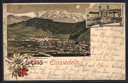 Litho Einsiedeln, Teilansicht bei Mondsc