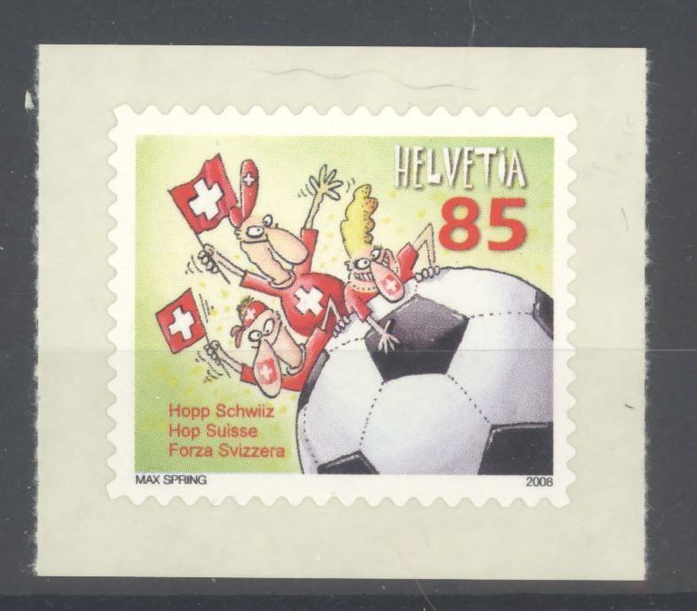 Tutti i francobolli: 2008, Sondermarke Hopp Schwiiz ** – Usato da Willisau venduto da Vollstempel