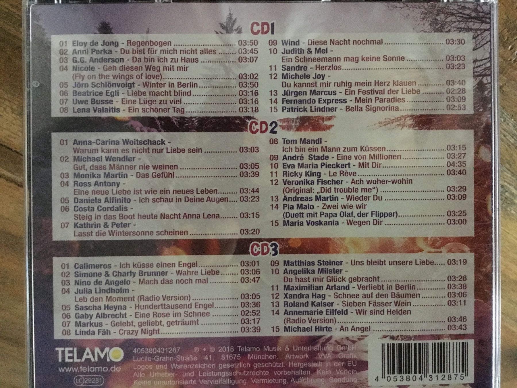CDs: Schlager Winter 3CDs  BOX    u – Gebraucht aus Thierachern von sweden08 1