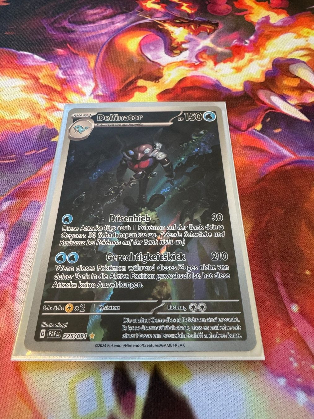 Pokémon Carte collezionabili: Delfinator (PAF 225) / Paldeas Schicksale – Nuovo (secondo la descrizione) da Bülach venduto da CherryBlu
