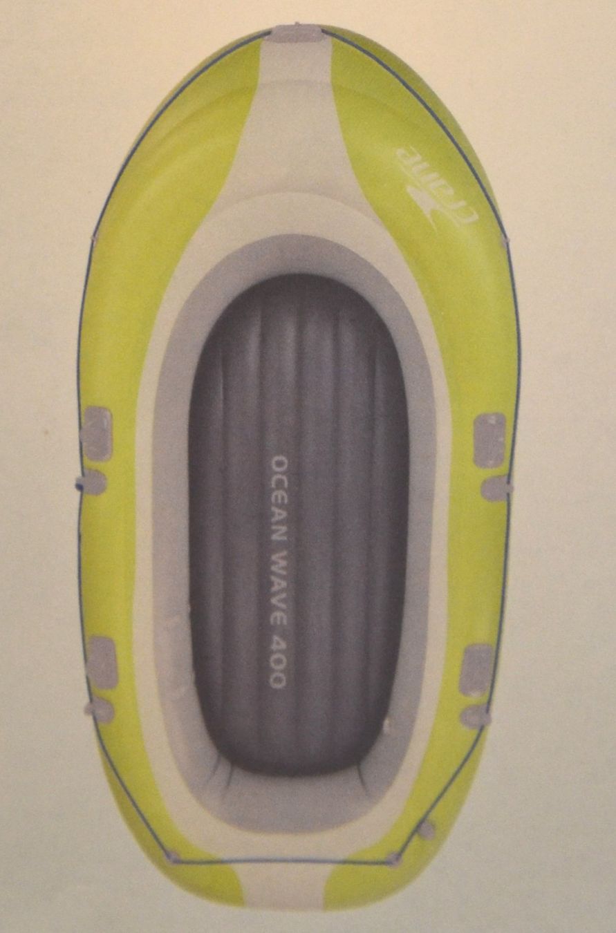 Bateaux: Super Badeboot-Set Ocean Wave 400 mit 2x Paddel – D'occasion à Lachen SZ par BestBuys