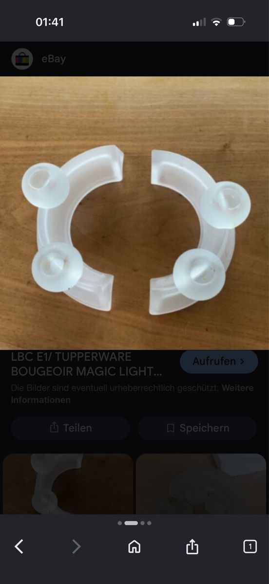 Kerzenständer: Kerzenhalter Tupperware – Neu und originalverpackt aus Dübendorf von Martha06 3
