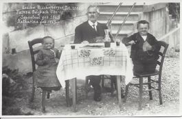 Ansichtskarte Geschwister Bischofberger Sulzbach Oberegg