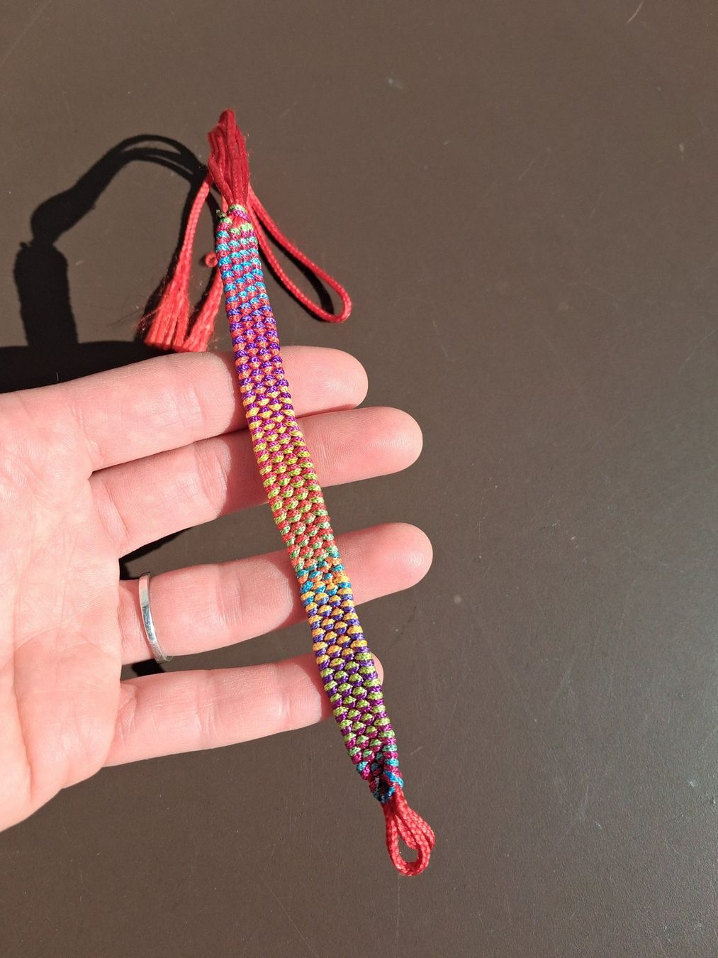 Armbänder & -reifen: 2x Stoff-Armband in Regenbogenfarben NEU – Neu und originalverpackt aus Wald ZH von e8e 3
