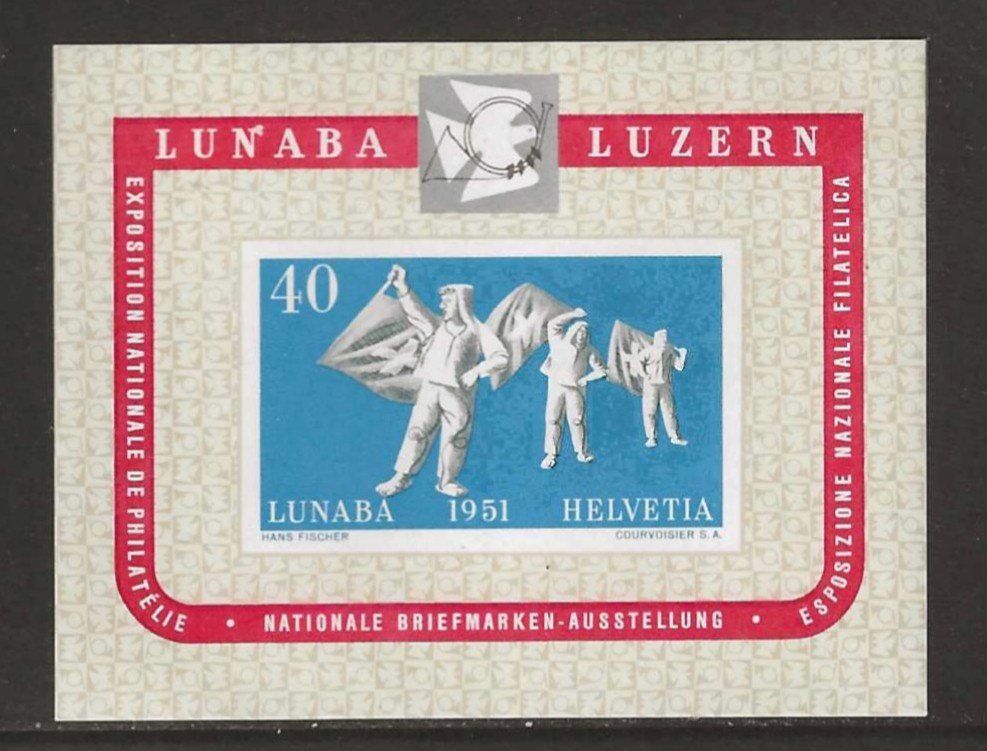 Tutti i francobolli: 1951 : Lunaba Block W32 postfrisch ** – Nuovo (secondo la descrizione) da Gümligen venduto da Geniusbuy