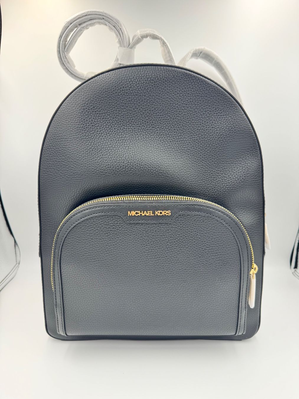Michael Kors Zaini: Michael Kors Rucksack Large black Leder – Nuovo e nell'imballaggio originale da Wiedlisbach venduto da Sistershop 1