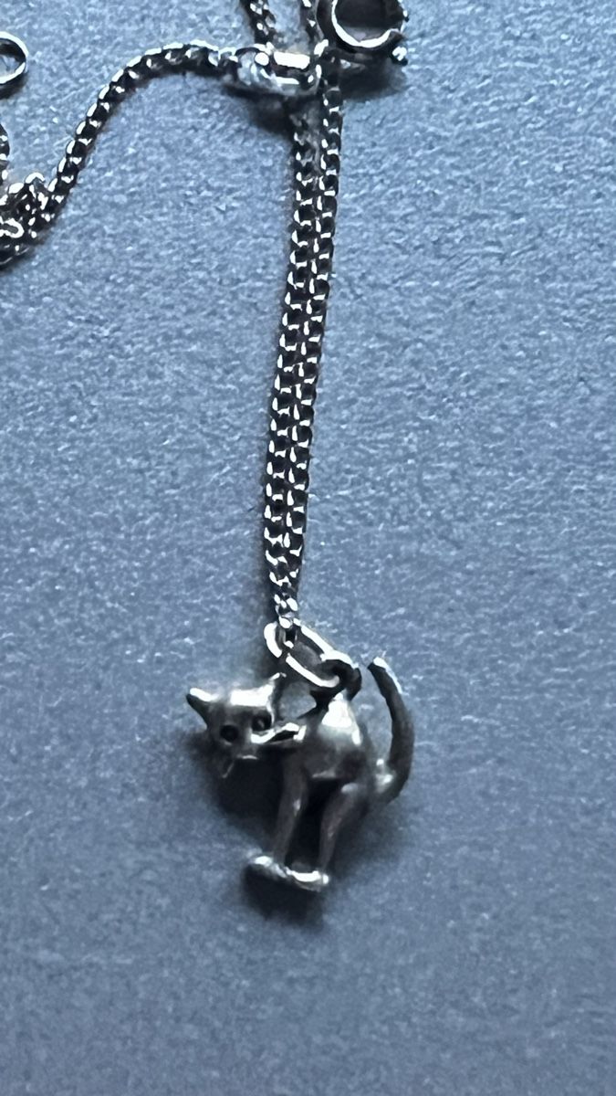 Ciondoli: Wunderschönes Silber  Kätzchen mit Kette  – Usato da Laufen venduto da Futuremarket 3