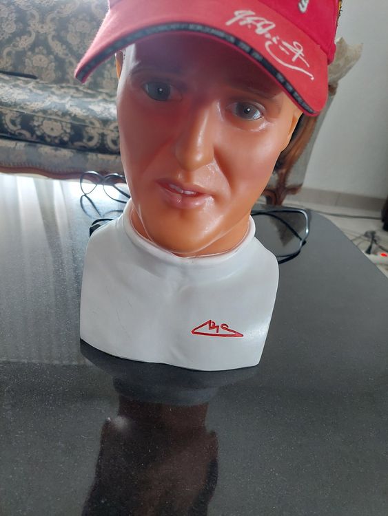 Lampe déco casque Michael Schumacher F1 2000