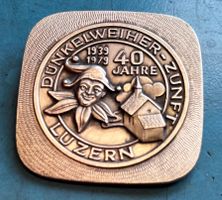 Fasnachtsplakette 1979  Dünkelweiher-Zunft Luzern