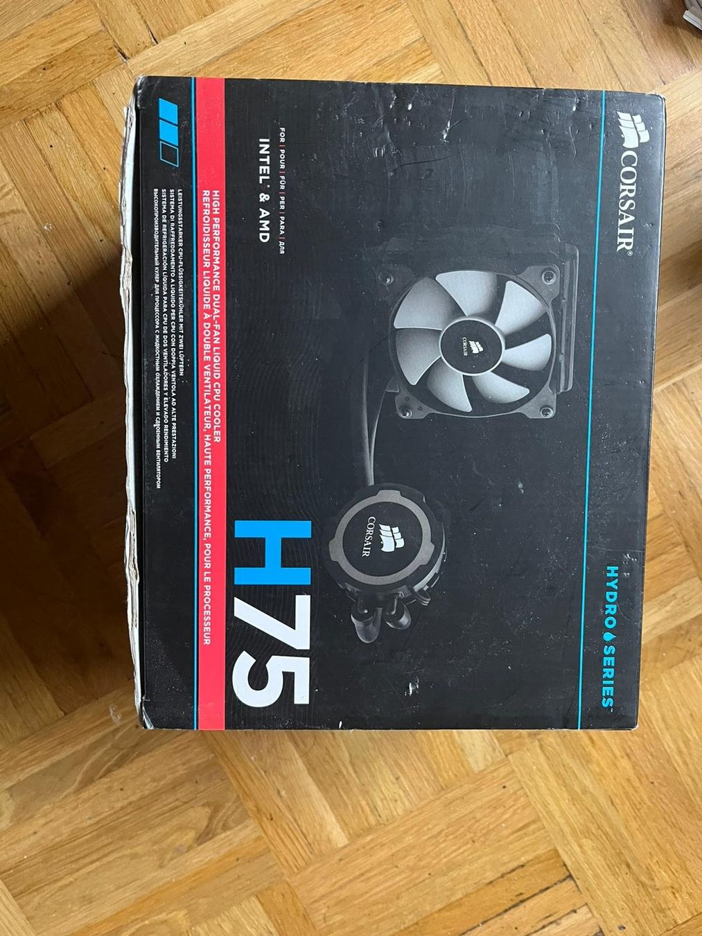 Componenti elettronici: Refroidisseur Corsair H75 – Usato da Bussigny venduto da Bess015