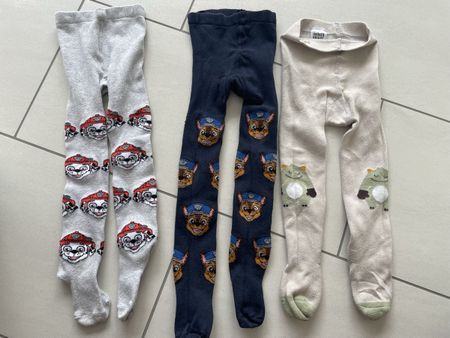 Drei Strumpfhosen Gr 98/104 PAW Patrol