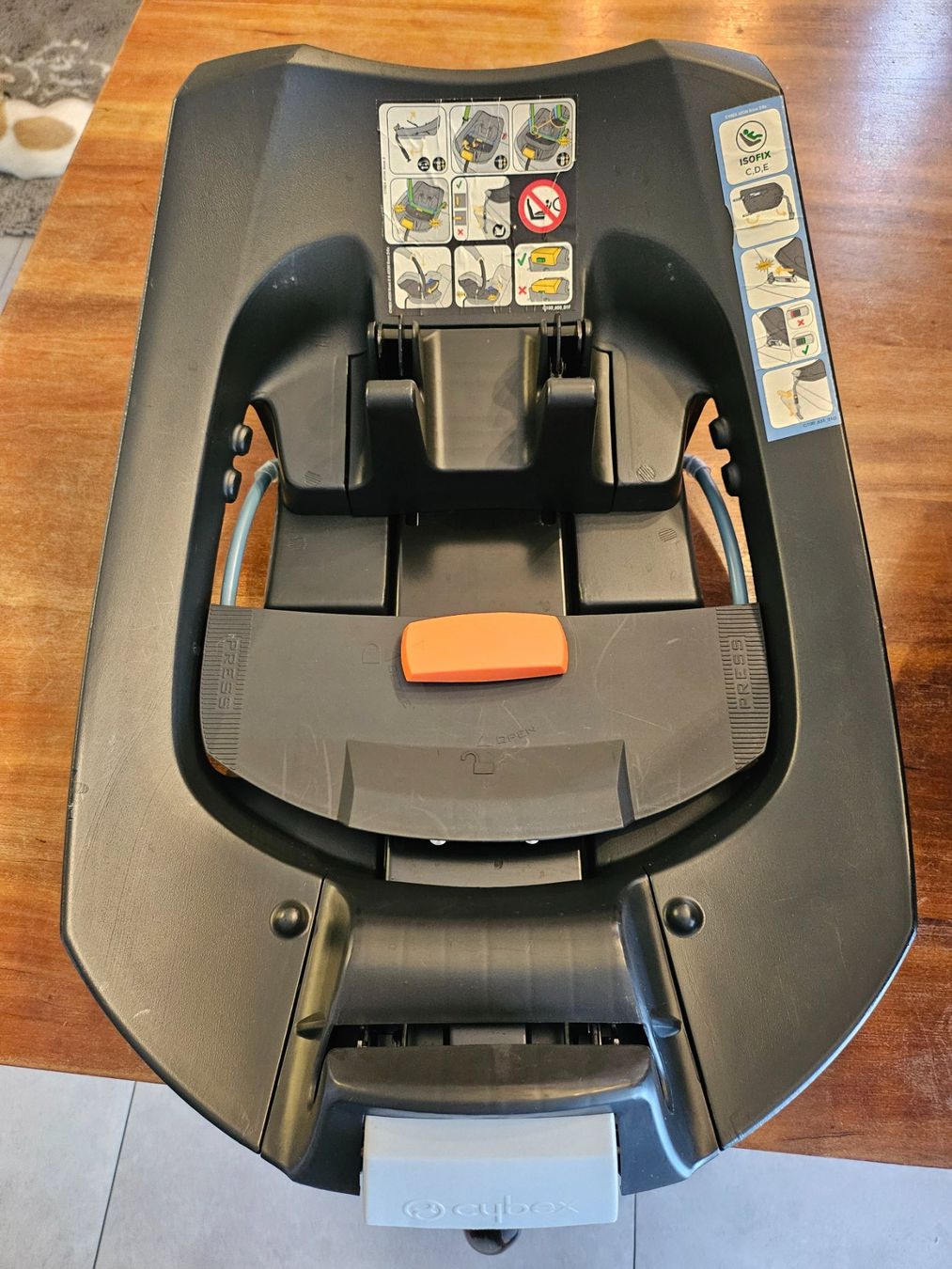 Cybex Seggiolini per auto: Babyschale Cybex Anton 5 + Cybex Anton Base 2-Fix – Usato da Baar venduto da Naedels-Kreationen 1