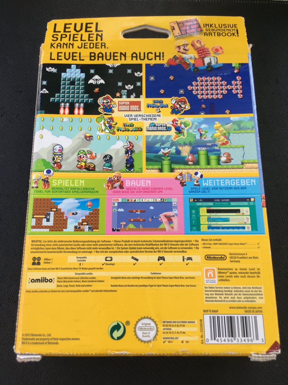 Nintendo Spiele: Super Mario Maker - Nintendo Wii-U – Gebraucht aus St.Gallen von sjosjo 1