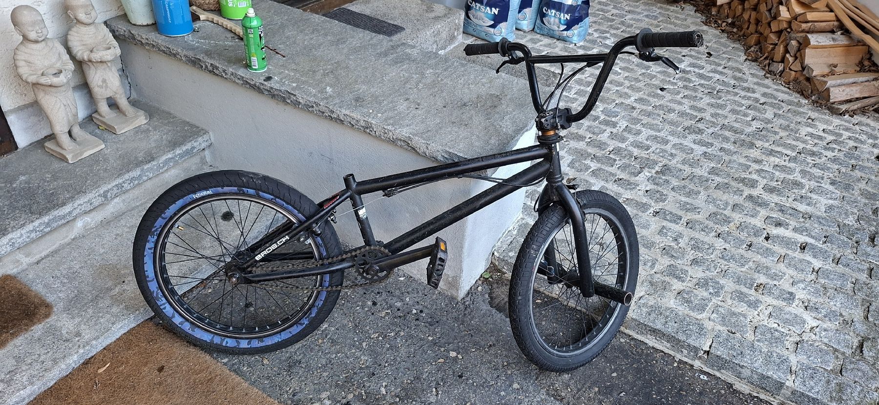 Biciclette: defektes BMX ohne Sattel – Difettoso da Zürich venduto da Kugellipo