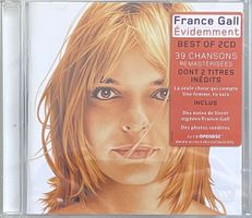 France Gall 2 CD's - Best Of 39 chansons remastérisées