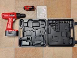 PRO WORK PAS 18 Akku-Bohrschrauber 18V Set Koffer Unbenutzt