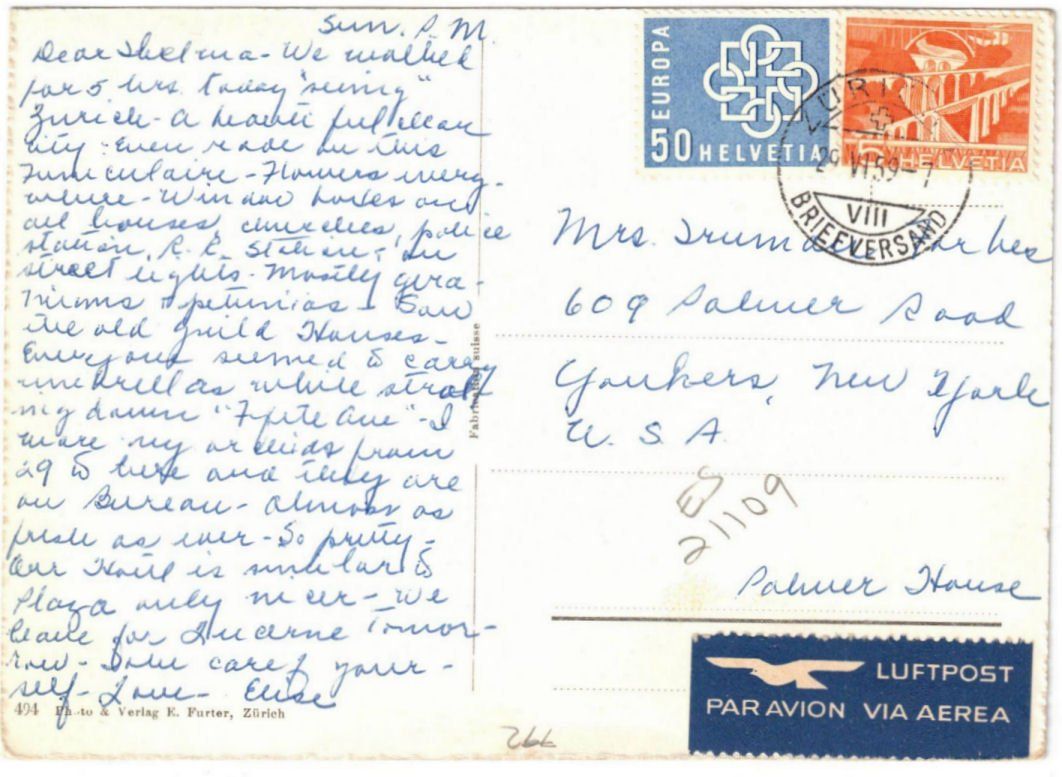 Cartoline postali: Zürich - Standseilbahn Polytechnikum – Usato da Binningen venduto da Mountainrider 1