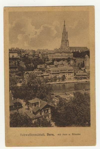 Cartoline postali: AK Schwellenmätteli Bern 1923 – Usato da Kirchberg BE venduto da Mgh 1