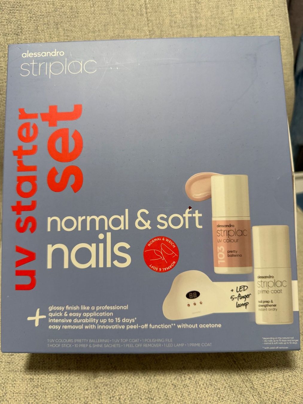 Alessandro Vernis à ongles: Alessandro Striplac UV Starter Set - normal & soft Nails – D'occasion à Bülach par Murphy6
