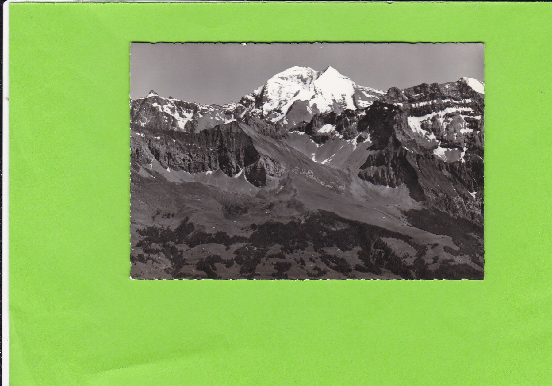 Cartoline postali: Blick auf Bonderalp bei Adelboden – Usato da St. Peterzell venduto da neckertal