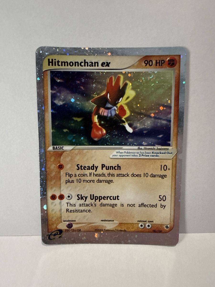 Pokémon Cartes à collectionner: Pokemon Hitmonchan Nockchan EX 98/109 Ruby & Sapphire Holo E – D'occasion à Lugano par ktm_7jr7