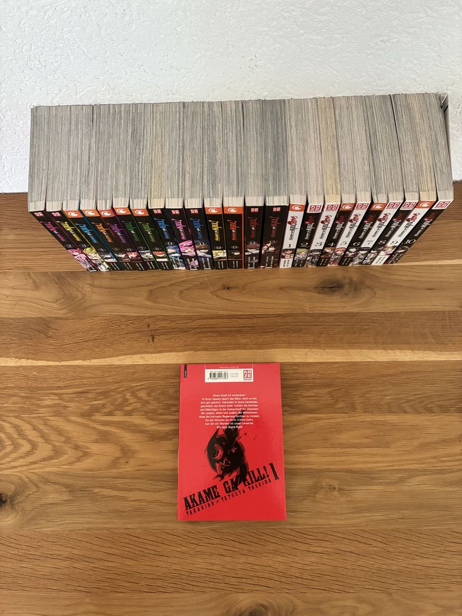 Fumetti: Akame ga Kill 1-15 & Akame ga Kill Zero 1-10 – Nuovo (secondo la descrizione) da Worben venduto da sil_n869 3
