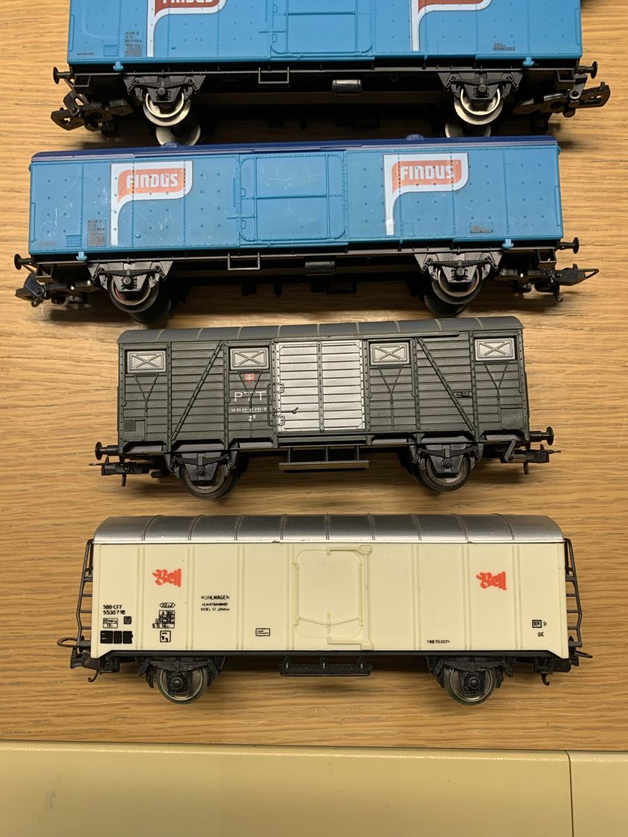 Lima Modellini di ferrovie: Lima Vintage SBB Güterzug, Inte21 – Usato da Winden venduto da EmilNeu 4
