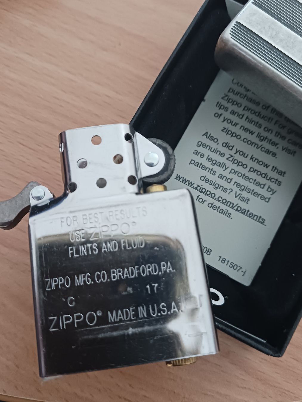 Zippo Feuerzeuge: Zippo Armor Case Silver Plate  – Neu und originalverpackt aus Sion von aym_g5t9 3