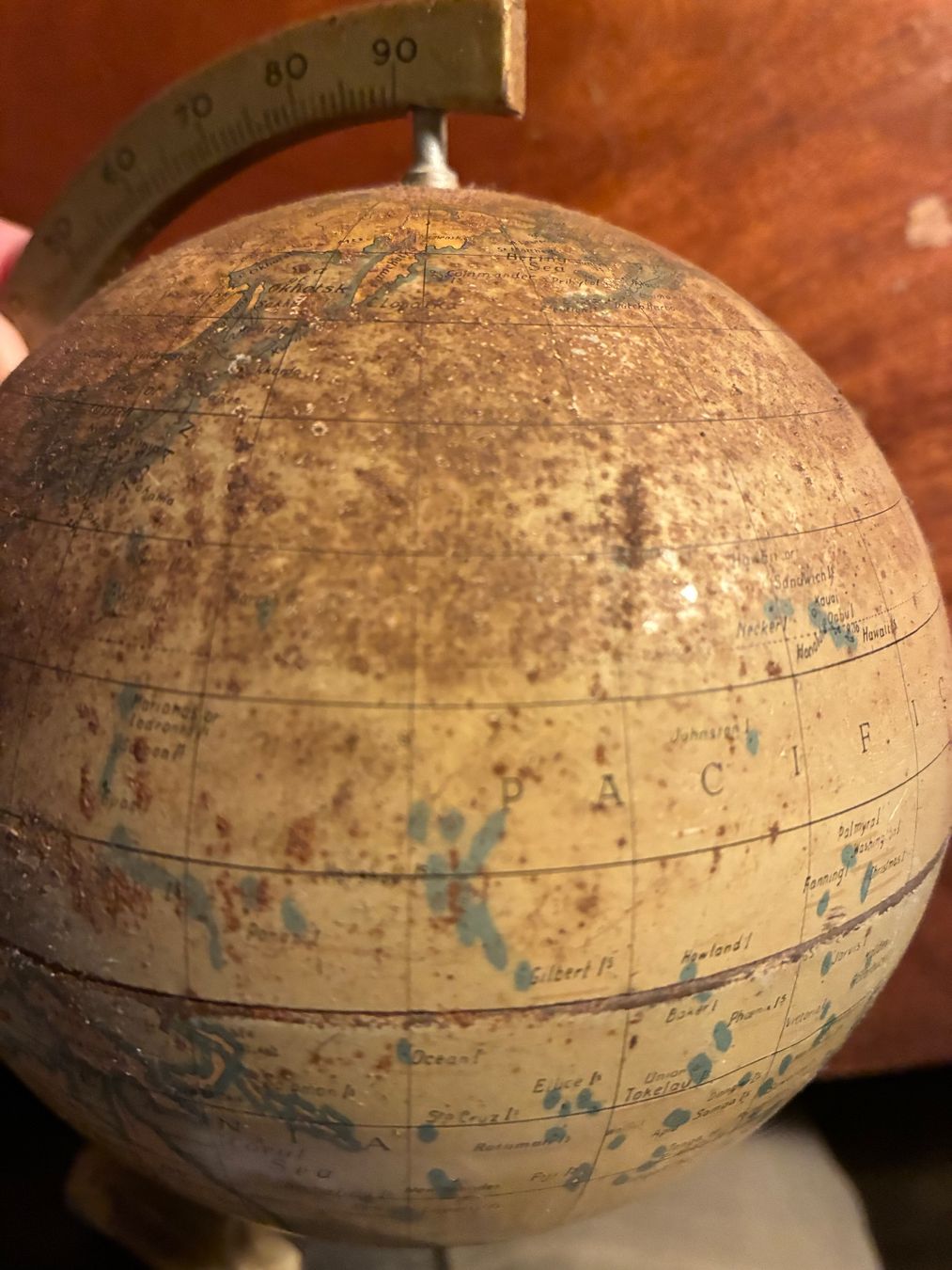 Altro in Decorazioni & Accessori: Mappemonde ancien anglais Chad – Usato da Paudex venduto da micinque 3