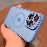 Magnetische Luxus Objektschutz Hülle IPhone Pro Max 17, Blau