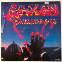 SAXON - Power & The Glory, LP Vinyl Carrere 1983
