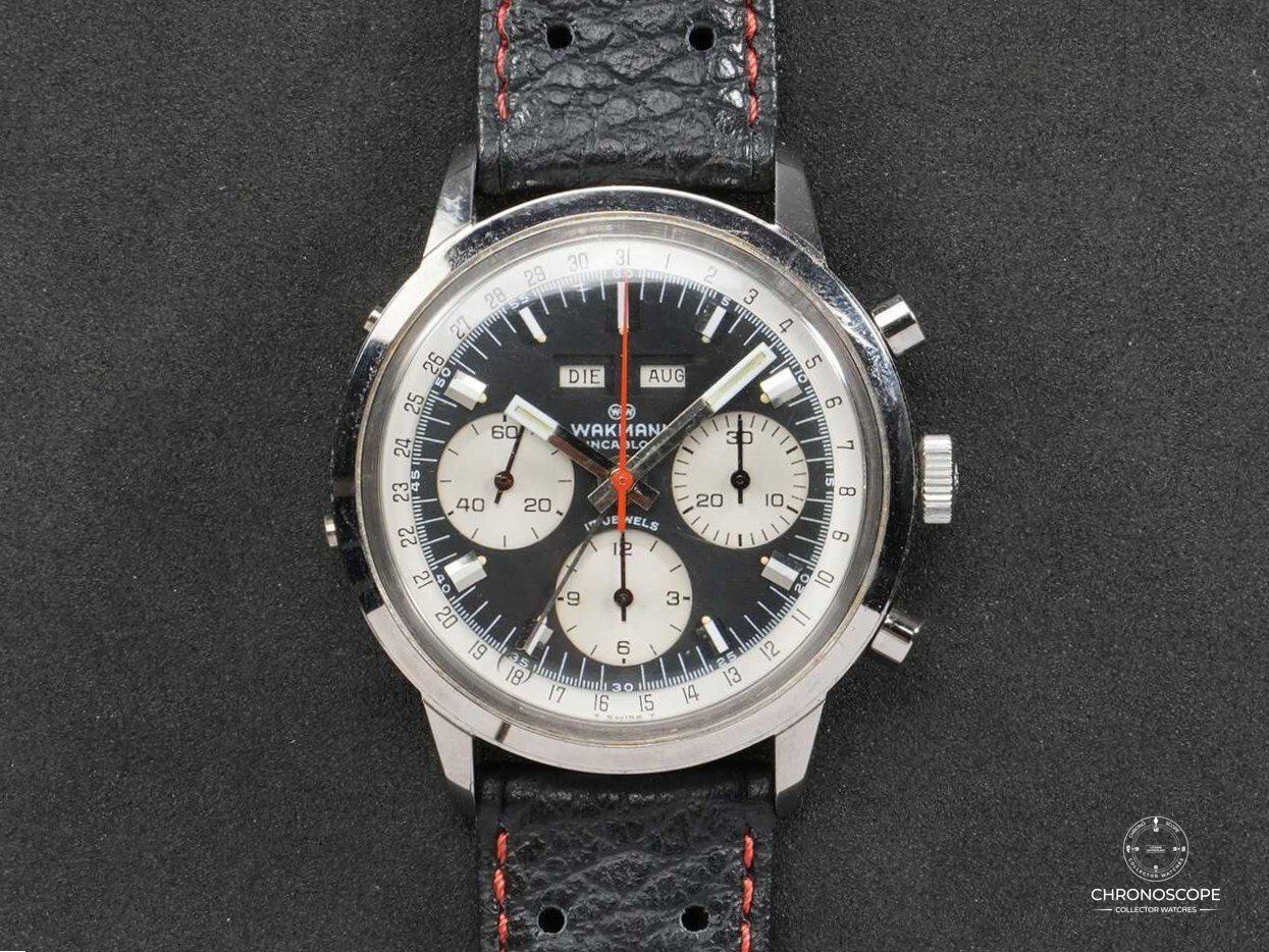 Orologi: Wakmann Triple Calendar Chronograph – Usato da Luzern venduto da ChronoScope6004