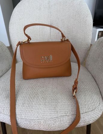 Cavalli Class Handtasche, Cognac Farbe, neuwertig!