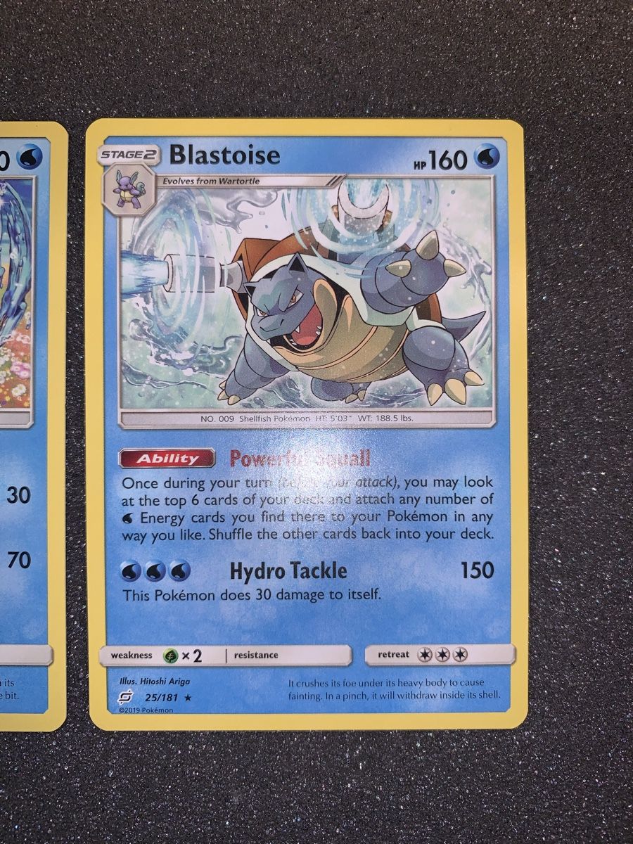 Pokémon Carte collezionabili: Ab 1.- Blastoise EN 25/181  – Usato da Bironico venduto da ars_z6lb