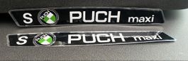 Puch Maxi S Tankkleber links