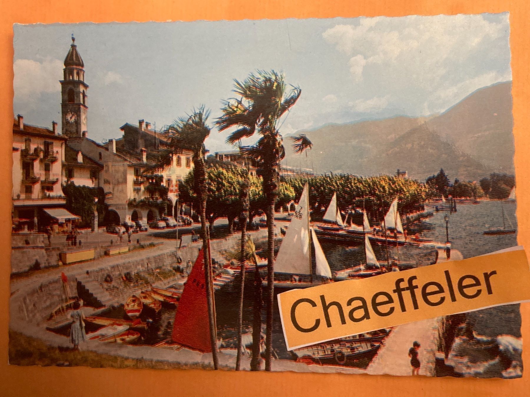 Ansichtskarten: ASCONA ( Lago Maggiore ) – Gebraucht aus Zürich von Chaeffeler